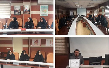کارگاه آموزشی پویش نه به تصادف با تدریس حوزه اجتماعی مرکز بهداشت اراک