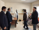 بازدید نوروزی معاون بهداشتی از بیمارستان فرهنگ خسروانی و تبریک سال نو  به پرسنل در هفتمین روز از ایام نوروز ۱۴۰۳