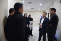 بازدید جانشین رئیس دانشگاه علوم پزشکی اراک از مرکز خدمات جامع سلامت شازند