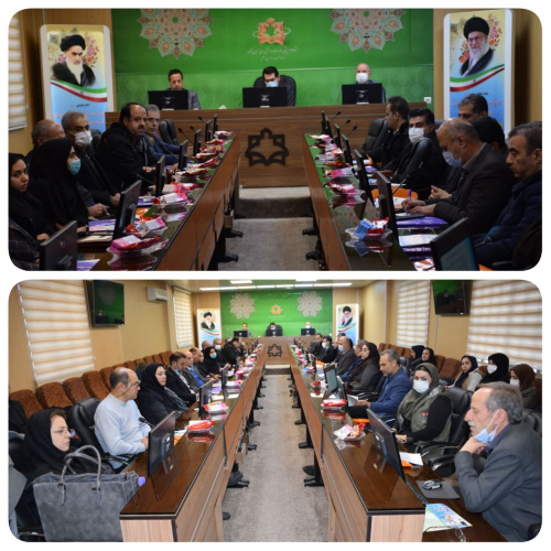 نشست تخصصی دانشگاه علوم پزشکی با روسای دفاتر سلامت ادارات و سازمان ها و کارشناسان جلب مشارکت های مردمی، سالن کاظمی آشتیانی، ۱۵ آذر ماه