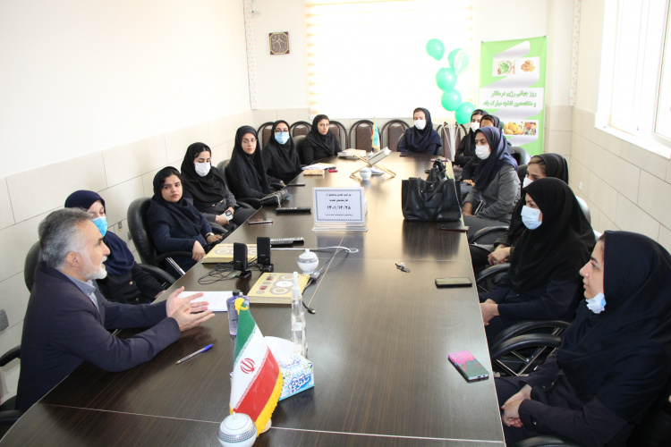 مراسم تقدیر و تجلیل از کارشناسان تغذیه