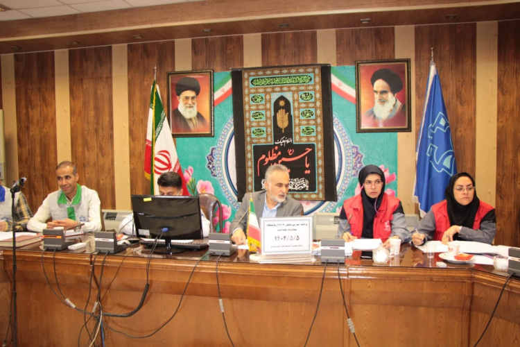 برگزاری مانور سال ۱۴۰۴ واحد آزمایشگاه مرکز بهداشت استان با هدف ارتقاء آمادگی مقابله با بحران‌ها